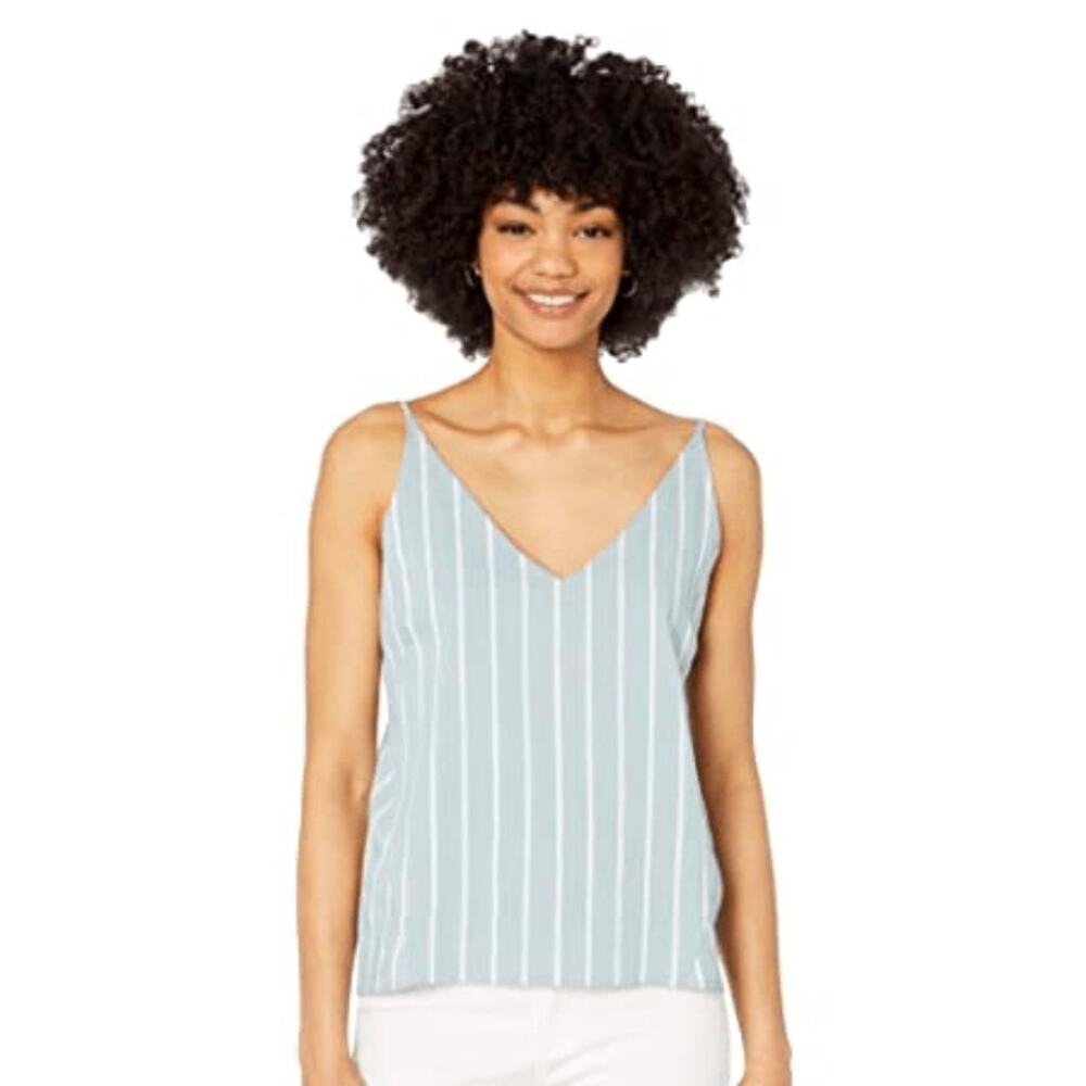 Bishop + Young Striped Marisa Cami in Misty Blue, Size XS - Excellent Condition‎